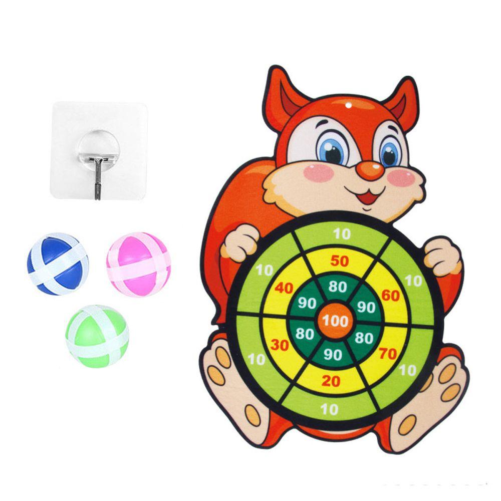 Boys Girls Indoor Throw Dartboard Sticky Ball Toys Kids Gift Target Sports Game Dart Board Game