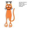 Cute Cat Bookmarks Acrylic Creative Page Marker Reading Companion Cat Bookmark Gift for Bookworms Students Teachers