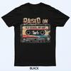 RAISED ON OLD SCHOOL HIP HOP Shirt Cassette Graffiti Rap T-Shirt