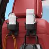 Universal Car Seat Headrest Hook Hanger Storage Organizer Universal With Cup Holder For Handbag Fit Vehicle Accessories Tools Ne