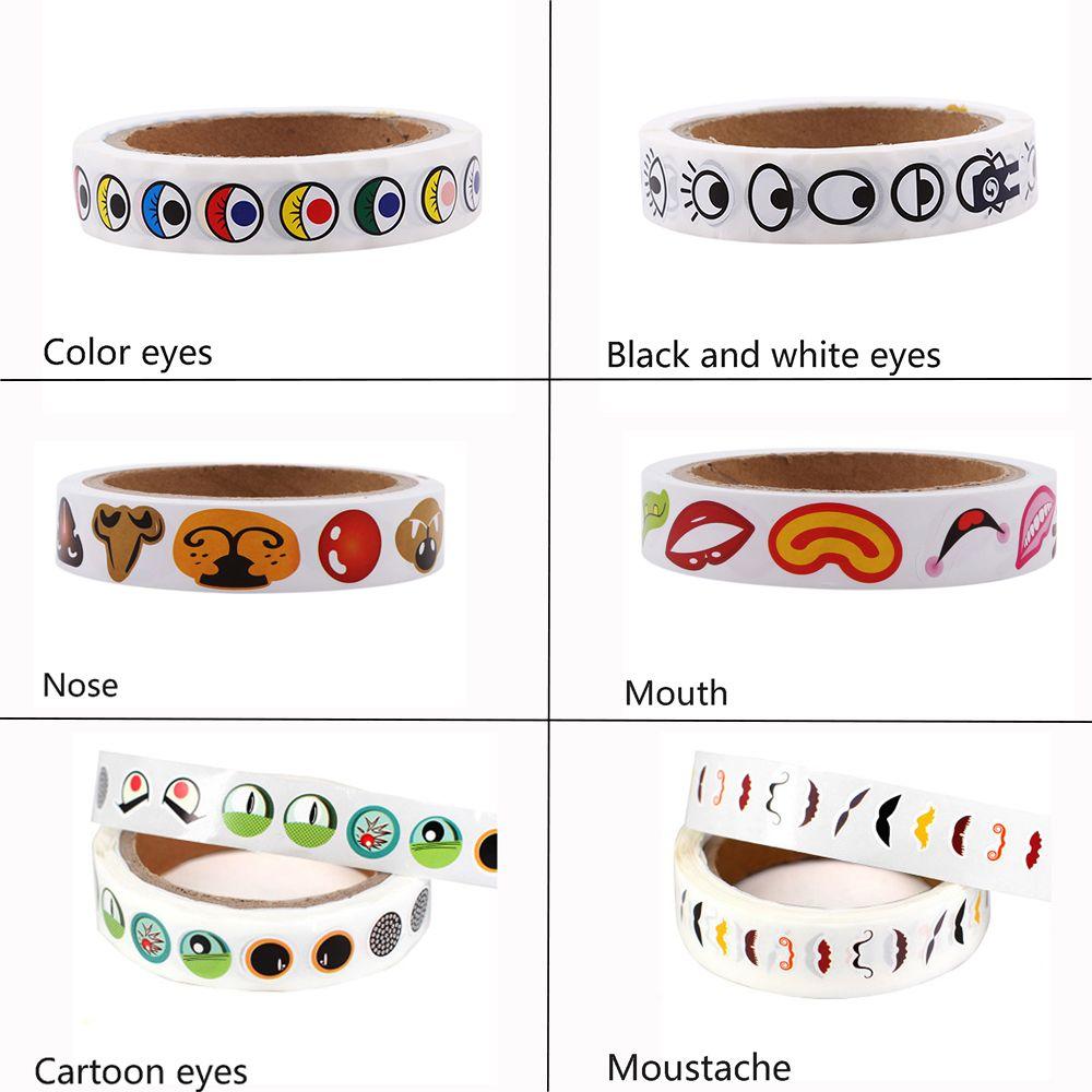 Materials Children Cartoon Animal Glue Stickers Stickers Educational Toys Eyes / Nose / Mouth
