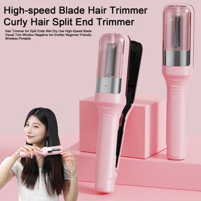 Триммер для кончиков волос 2 в 1 Type-C, аккумуляторный, беспроводной, ручной, портативный, многофункциональный