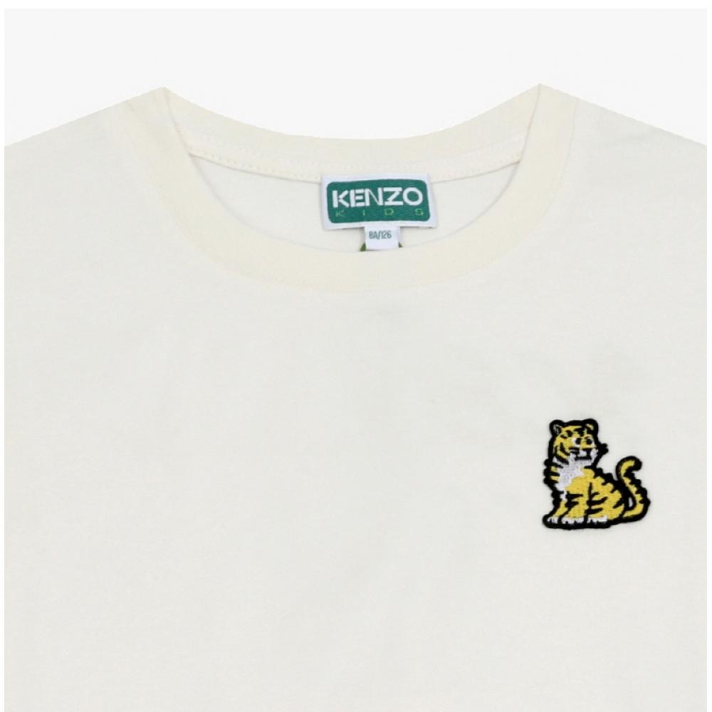 Kenzo Kids ShorT Sleeve Tiger T shirT K61506 117