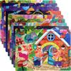 Temu 60-Piece Wooden Cartoon Puzzle for Early Childhood Education