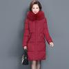Middle Aged Elderly Women  Padded Clothes Long New Mother Down Jacket