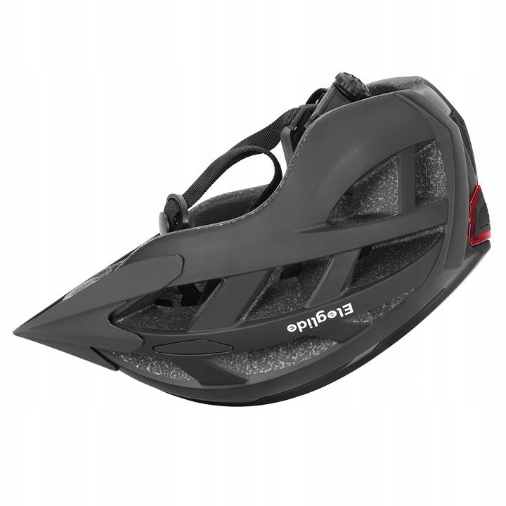 Eps Kask Rowerowy Z Z Tylnym Światłem Led, Ochronny Na Rower, Hulajnogę