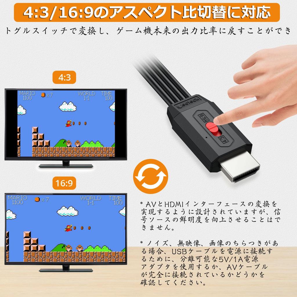 Neoteck RCA на HDMI AV на HDMI соотношение сторон 20 см RCA HDMI адаптер преобразования совместимый с кабелем с японской инструкцией Конвертер,
