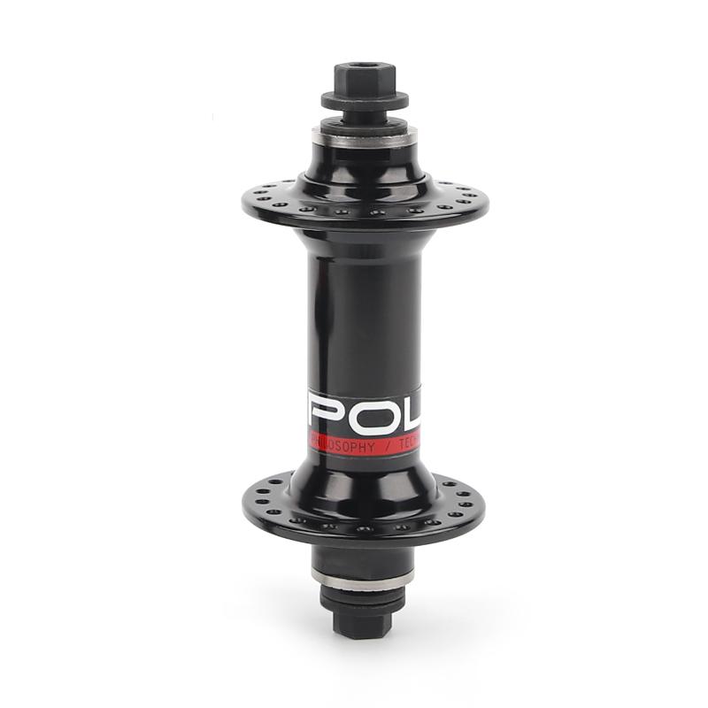 POLSO BH002F BMX Front Bike Hub Aluminum Aolly 36 Holes 2 Bearings Bicycle Hub
