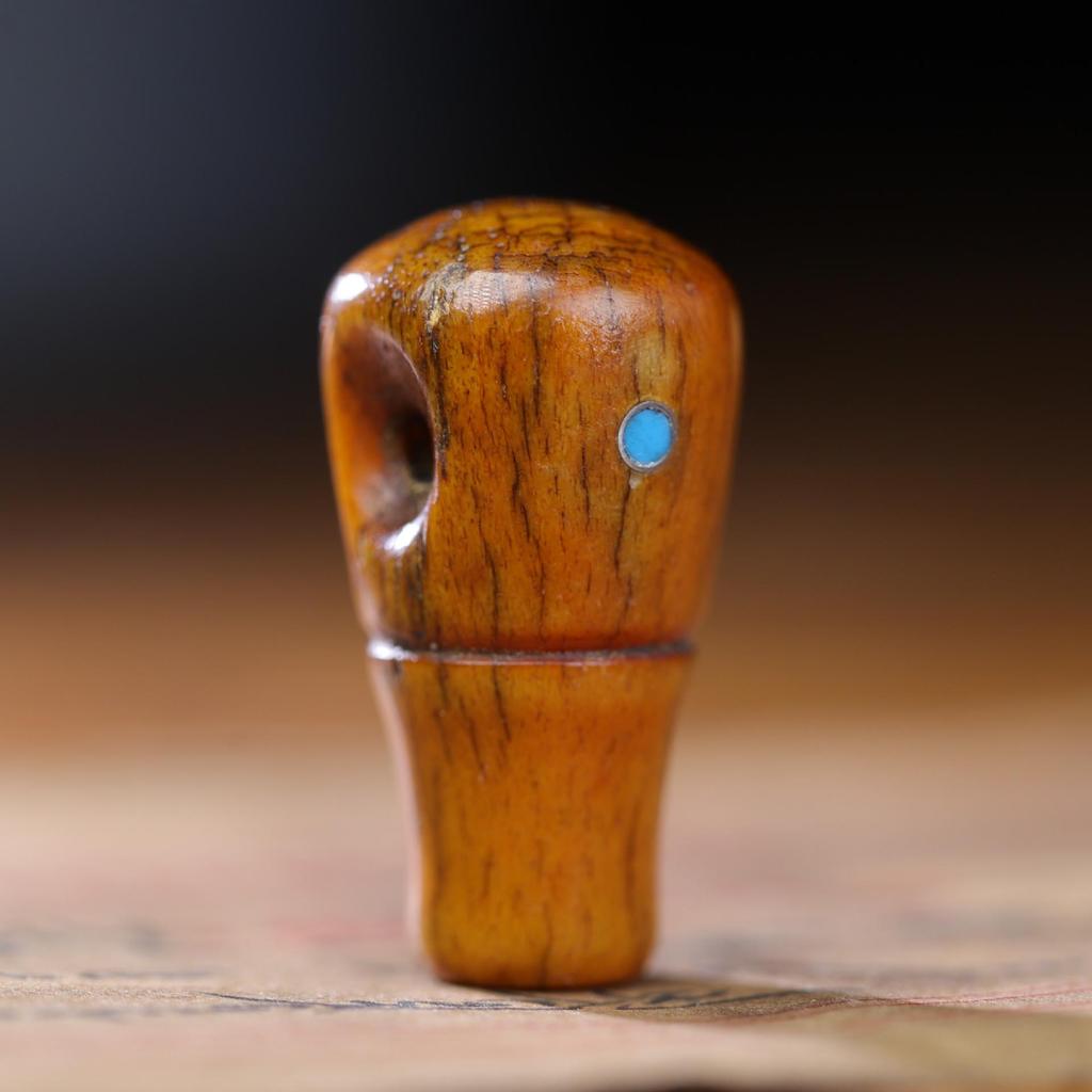 Тибетский ретро браслет из 108 бусин кости верблюда с изображением Будды