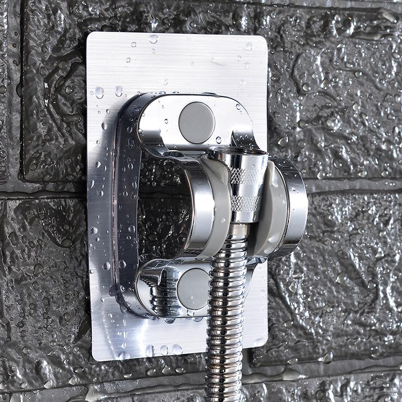 Самоклеящийся регулируемый кронштейн для душевой лейки без сверления для тропического душа