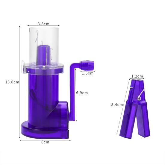 Ручная намотка шнура, компактный размер, эффективный органайзер для вязания шнура, портативная вязальная машина для самостоятельного изготовления катушек