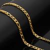 Stainless Steel Necklace Figaro Chain for Men and Women Stainless Steel Link Chain Necklace