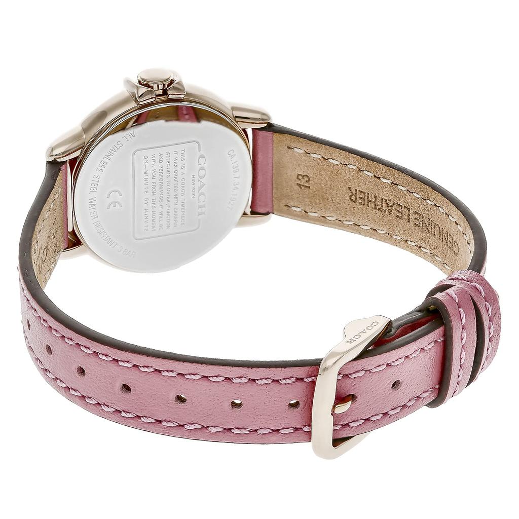 Watch ARDEN White Dial Stainless Steel Quartz 28MM Watch 14503615 Pink [Coach] Women's [Item]