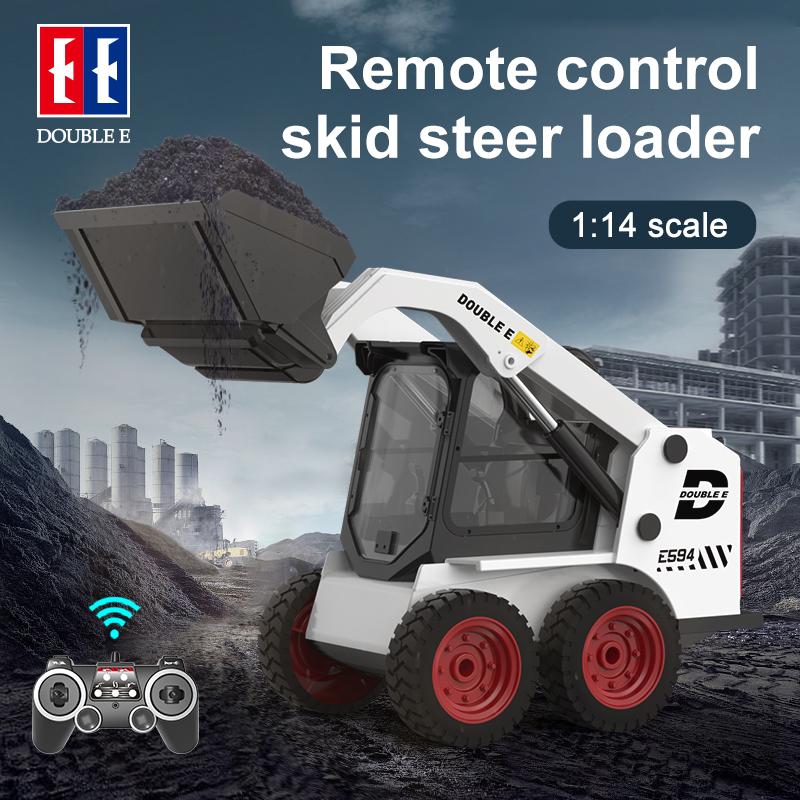RC Truck Loader Cars Trucks Remote Control Engineering Vehicles Excavator Skid Steer Tractor Toy for Boy Gift
