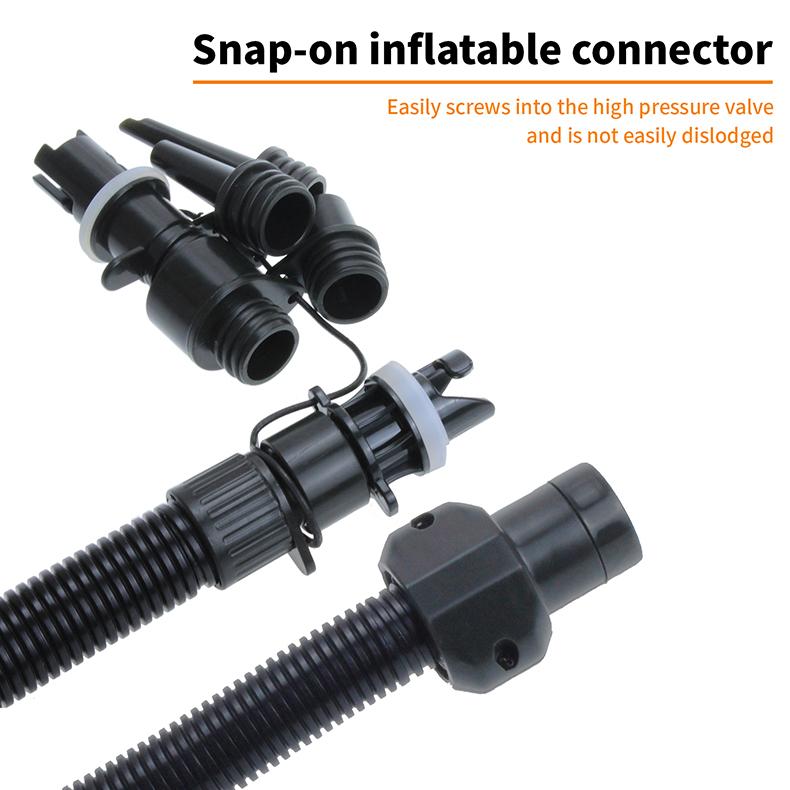 16/20 PSI Inflatable Pump Electric Air Pump 12V SUP Pump Electric Max Dual Stage for Stand Up Paddle Pvc Boat Pump Air Mattress