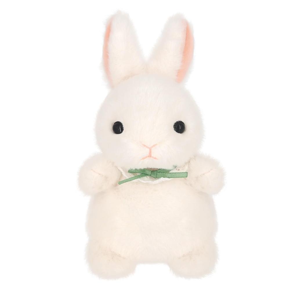 Sanei Boeki Chimoshi Rabbits White W9 x D9 x H16cm Plush Toy