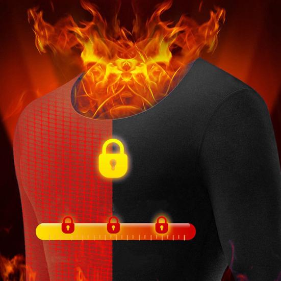 Half High Collar Long Sleeves Stretchy Men T-shirt Autumn Winter Double Sided Velvet Bottoming Business Top