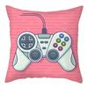 Home Decor Game  Cushion Cover r Gift Black Art Design  Console Button Pillow Case