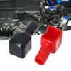 2Pcs/Set Battery Terminal Cover Universal Good Insulation Insulating Glue Protective Battery Terminal Protector