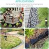 Outdoor Lawn Border Gardening Decorative Grass Border Fence DIY Flower Bed Fence