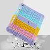 Чехол Pop Push It для iPad 10,2 дюйма, iPad Air1 2 9,7 дюйма Air4 5 10,9 дюйма Pro11 Pro 12,9, детский растягивающийся мягкий силиконовый чехол-подставка, противоударный