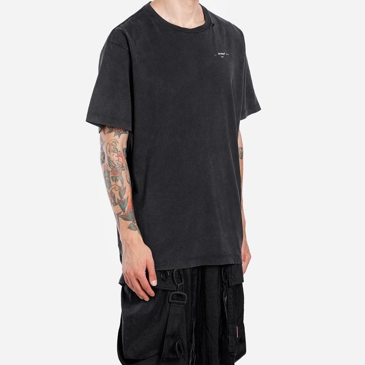 Off-White Abstract Arrows T-Shirt 'Black' Men's OMAA038F191850111001