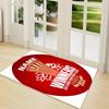 Custom Name UEFA Europa Conference League Winners Carpet Rug Customizable Soft Washable Anti-Slip Home Living Room Sofa Mats Personalized Rug. 0909228