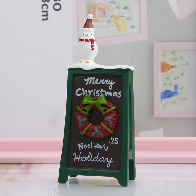 Resin Craft Snowman Christmas Garden Decor For Holiday Gift Giving