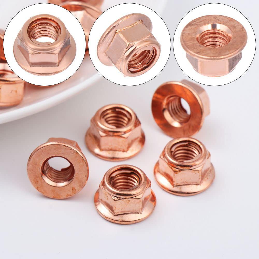12 шт. Гайки выпускного коллектора для BMW Mercedes Benz Гайка M8