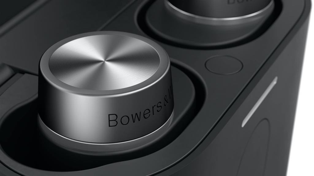 Bowers Wilkins Bowers Wilkins True Wireless Sound Wireless Earphones Bluetooth Satin Black & & B&W Pi7S2/SB