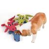 Funny Dog Squeak Toy Puppy Toy Cute Stuffed Chew Toy for Dog Teething Soft Plush Cool Stuffed Dog Toy
