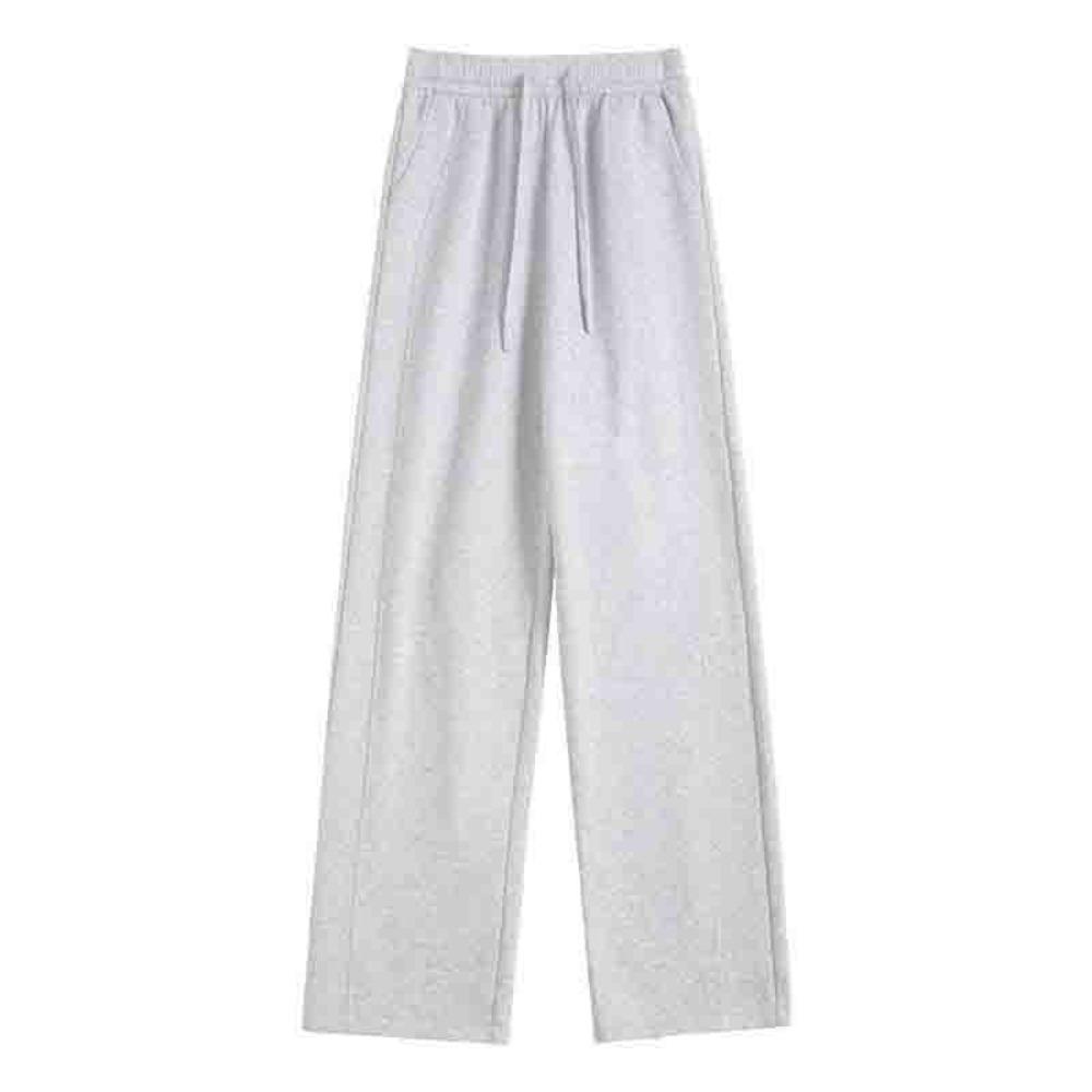 Drawstring Loose Sports Pants High Waist Casual Pants Women Comfortable Wide Leg Pants  Streatwear