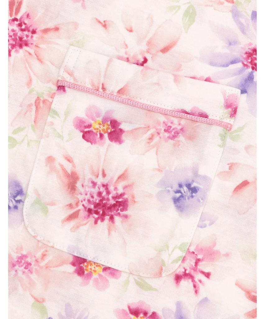 Рукава пижамы и цветочный EP8062 PI S Wing/Wacoal Комплект, Брюки 5/8, 100% хлопок, Принт,