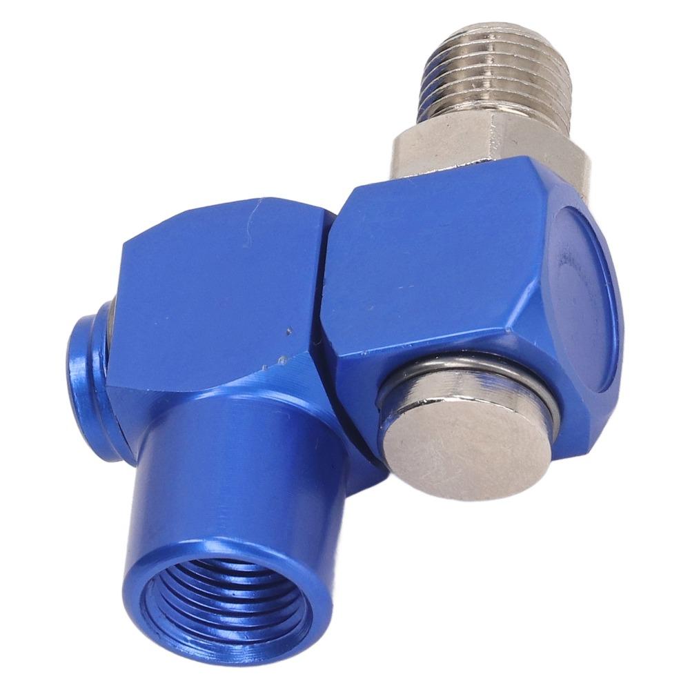 4PCS 360 Degree Rotation Swivel Air Fitting Rotating Hose Connector Industrial Applications