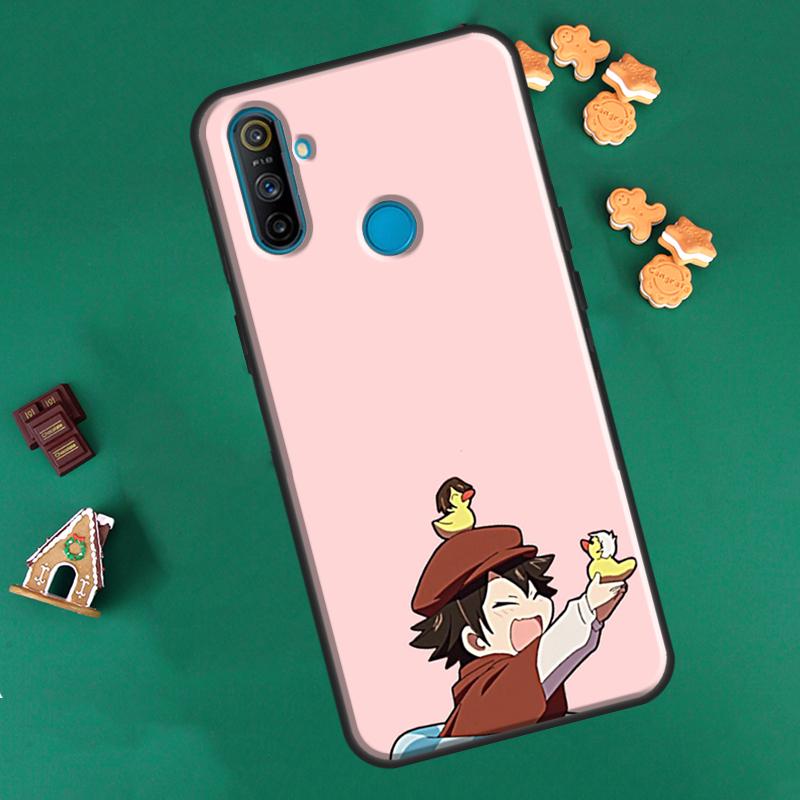 Bungou Stray Dogs Ranpo Edogawa для Realme GT Neo 2 7 8 Pro 8i 9i C3 C21 чехол для OnePlus 10 Pro 9 Pro Nord2 8T 9R чехол