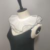 Double Layered Shawl Fake Collar Clown Performance Detachable Ruffle Neckwear Sweater Dress Faux Collar Accessories