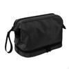 Men Toiletry Bag Cosmetic Handbag Lightweight Double Layer Water Resistant Hanging Clutch Travel