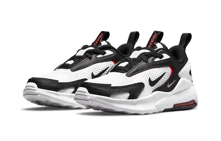 Nike Кроссовки для бега Air Max Bolt Low Top Черно-белые Детские Возраст 3-7 лет CW1627-100