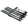 Household multifunctional pants hanger, pants hanger, retractable folding pants clip, multi-layer pants hanging, vibrato multifunctional magic hanger