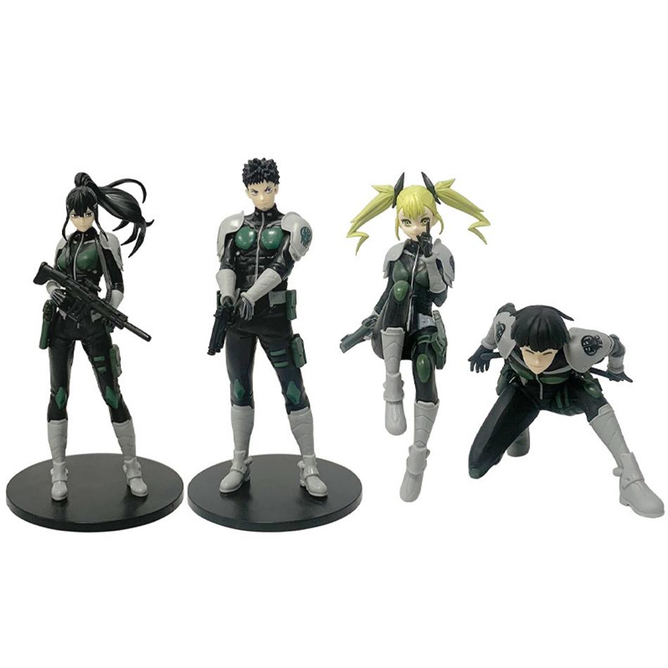 Монстр 8 Аниме Дворец Четырех Ци Кэ Лу Бао Кэ Цзун Си Ланга Модель ручной работы из ПВХ Аниме Периферийные украшения и орнаменты