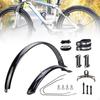 Mountain Bike Mudguards Bicycle Mud Guard for 27.5 Inch Tires Front Rear Mudguard with Mount