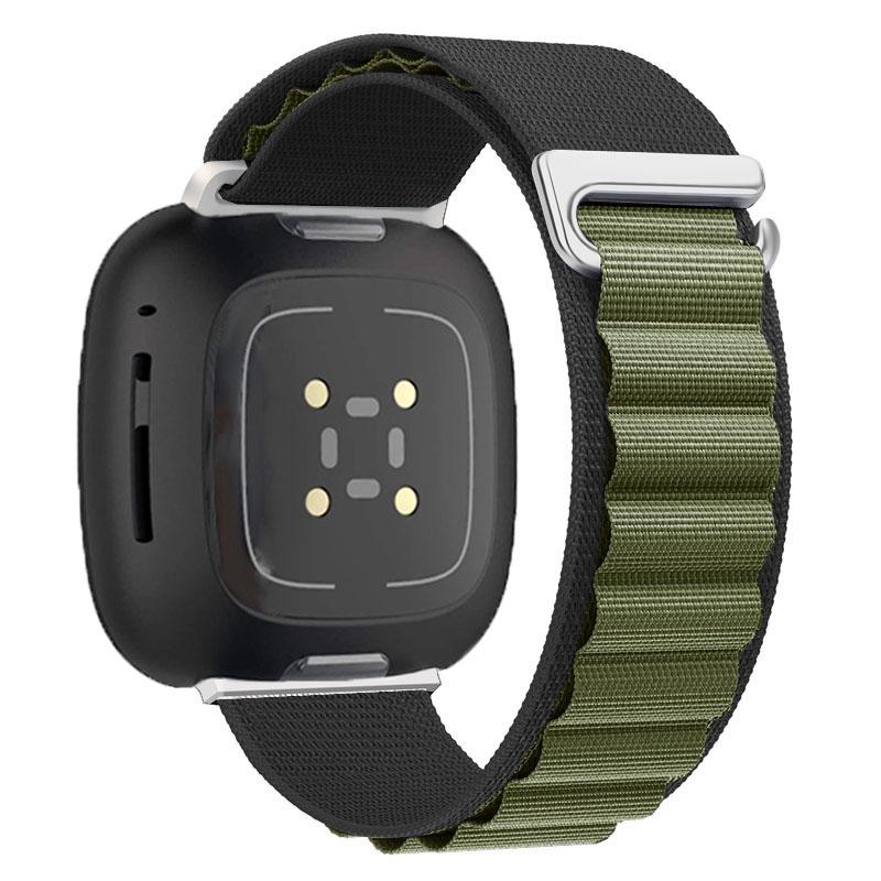 Нейлоновый ремешок для часов Fitbit Versa, браслет Fitbit Versa 2/Versa 3/Versa 4, браслет Alpine Loop Correa для Fitbit Sense 2