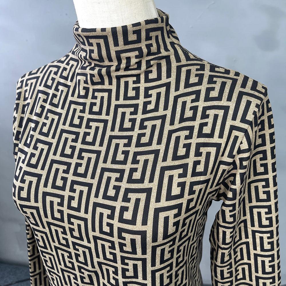 Женская бархатная водолазка с длинным рукавом и полуворотом — европейский и американский стиль, теплая нижняя одежда на осень/зиму 2024 г.