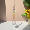 1PC Colorful Crystal Suncatcher Ball Rainbow Maker Prism Memorial Crystal Window Suncatcher for Family Home Gift Decoration