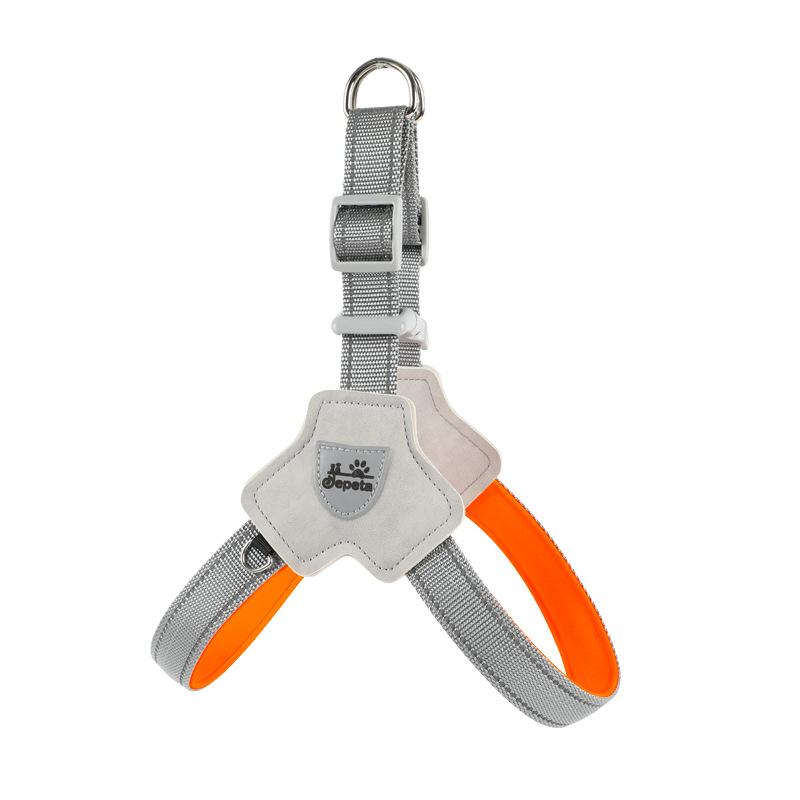 Шлейка для собаки, жилет из кожи для питомца, светоотражающая шлейка для собаки, шлейка для собаки, взрывозащищенная накладка-седло