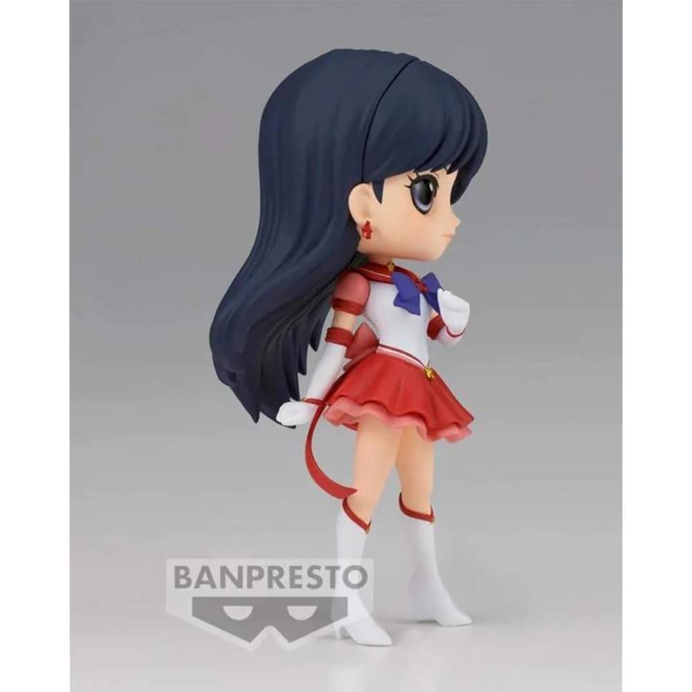 Banpresto Q posket Фигурка Супер Сейлор Марс 15 см Коллекционная Аниме Игрушка