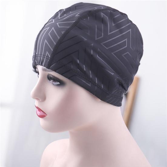 Unisex Swimming Hat Useful Ergonomically Designed Tear-resistant Swim Pool Hat Ear Protection Head Swimming Hat Unisex Swimming Hat