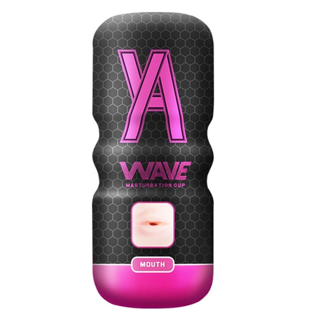 Oral Sex Penis Pump Realistic Vagina Anal Mouth Male Masturbation Cup Sex Toys For Men Silicone Soft Erotic Artificial Pussy