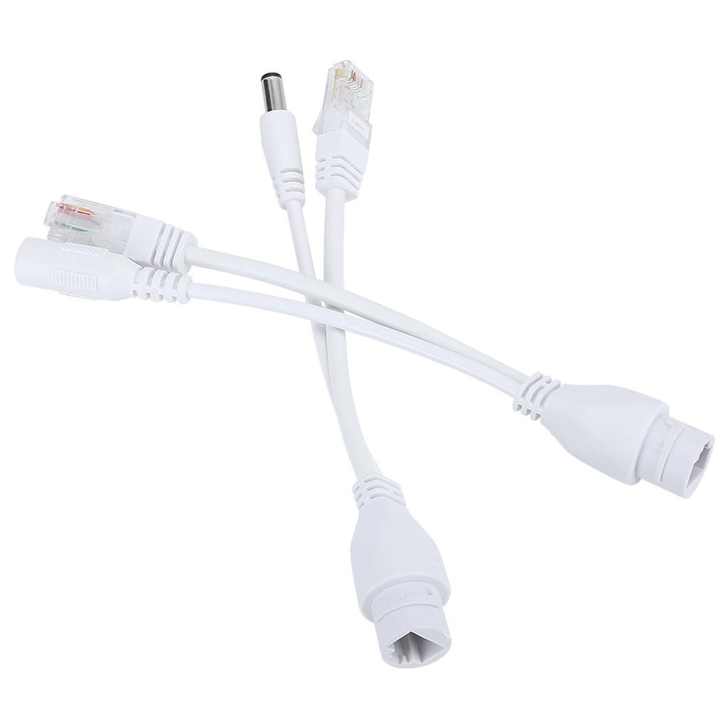 POE-адаптер Кабель Нестандартный Водонепроницаемый Инжектор-сплиттер 12В(белый )