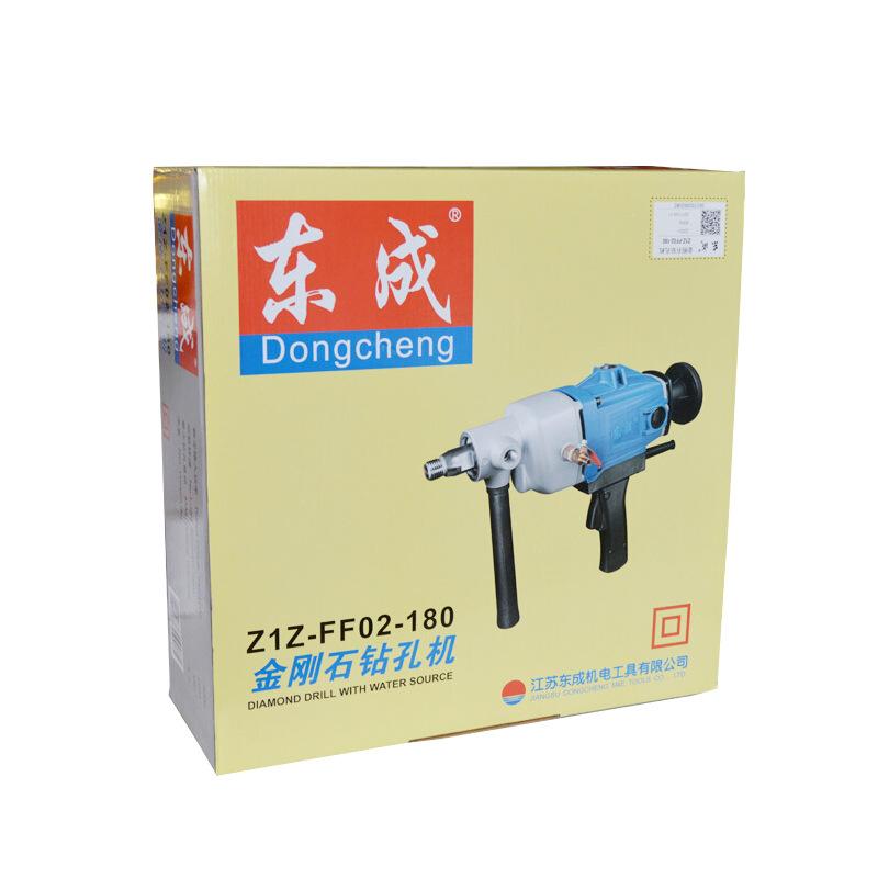 Буровая установка Dongcheng Water Rig Z1Z-FF02-180 Машина для вскрытия кондиционера Алмазный сверлильный станок 2000 Вт Высокая мощность